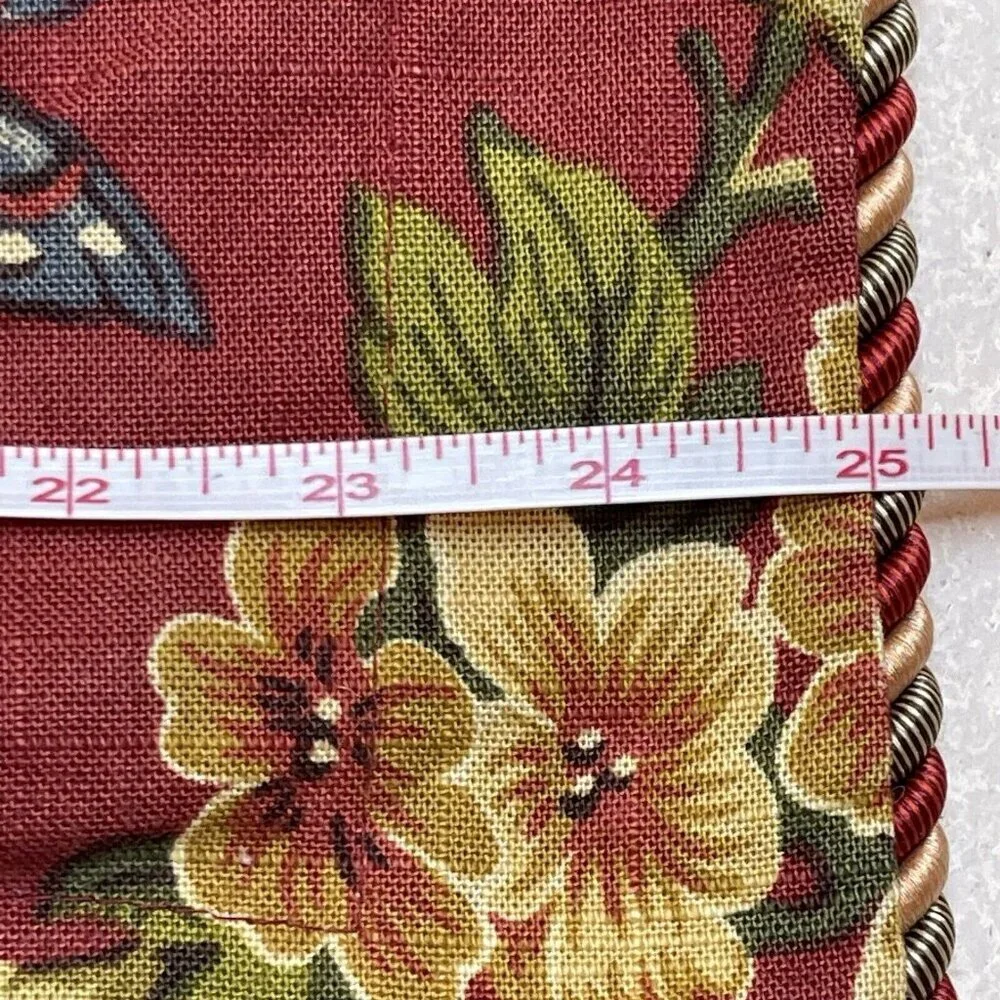 Waverly Garden Room Floral Manor Pillow Sham 25 x 30 In Cottage Farmhouse Set 2